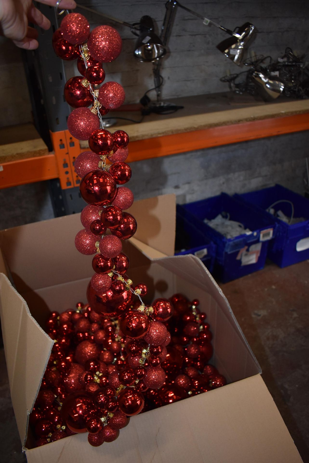 *Box of Various Christmas Bauble Displays - Image 2 of 2