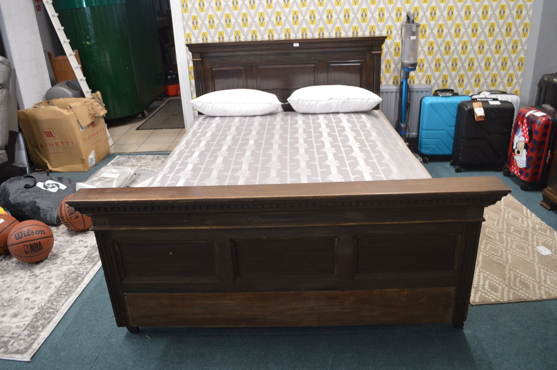 Edwardian Double Bed with Somnus Mattress - Image 2 of 2
