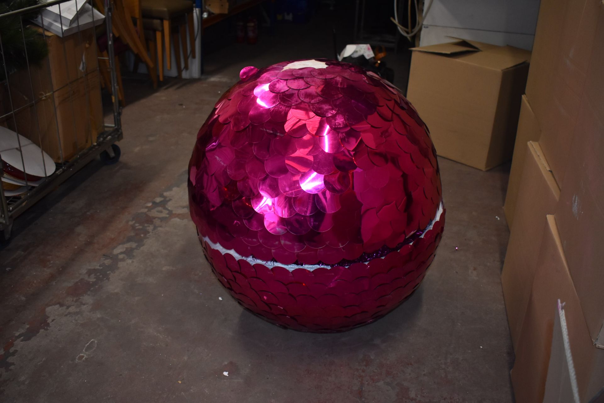 *Giant Christmas Bauble (in two halves)