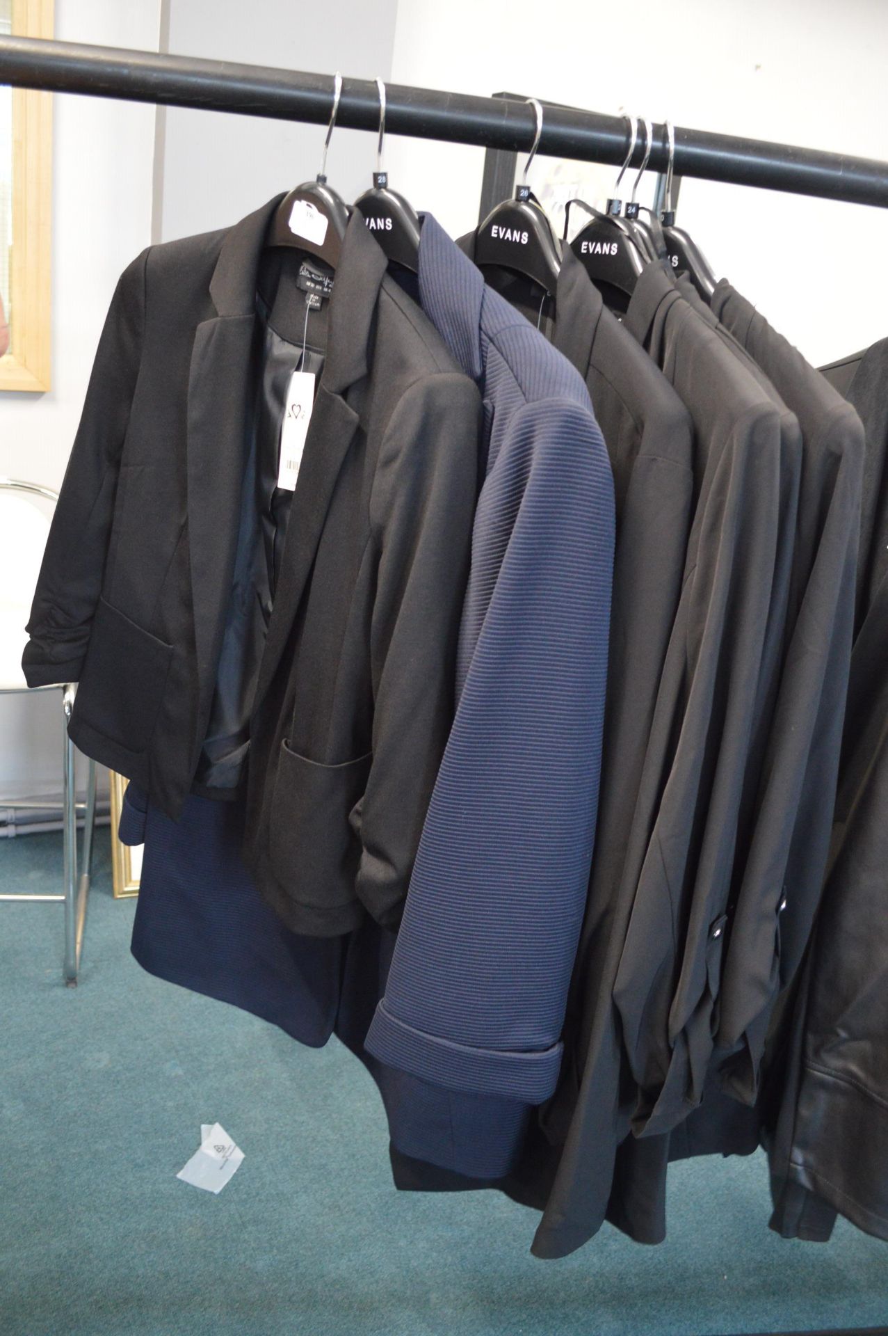 *Six Evans Jackets (assorted sizes)