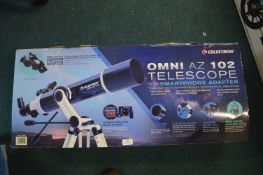 *Celestron Omni AZ102 Telescope