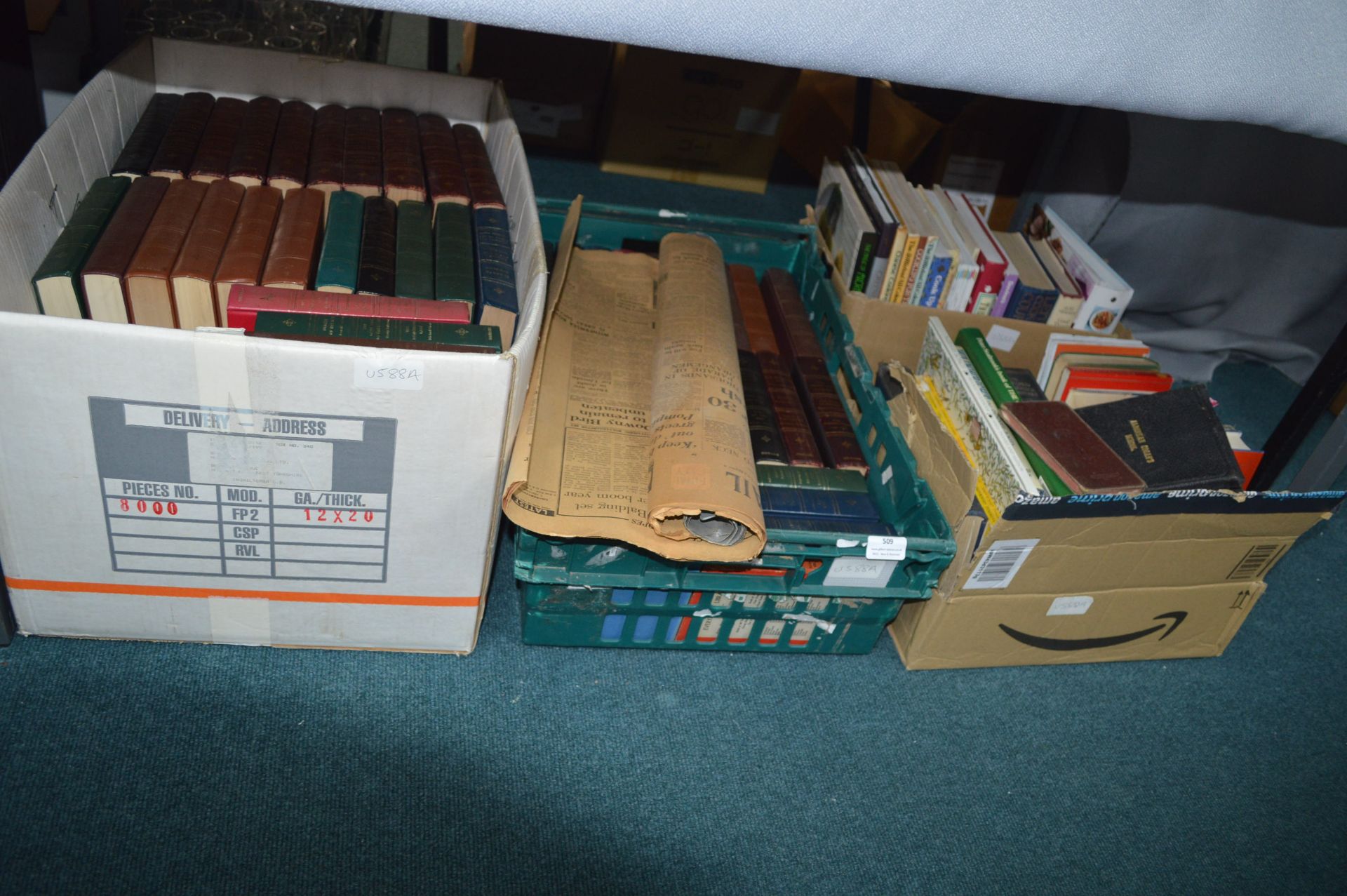 Four Boxes of Older Books