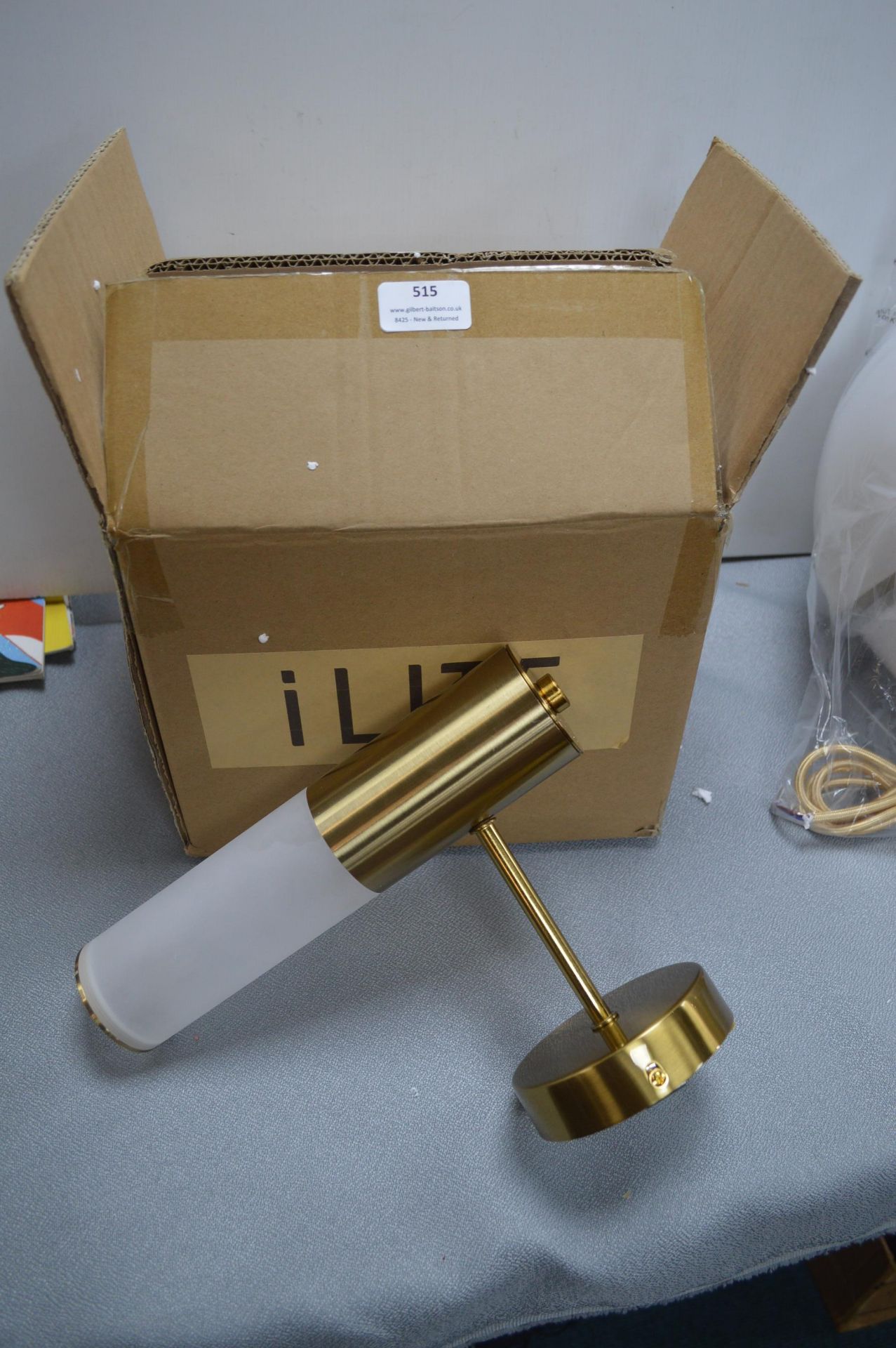 iLite Wall Light in Gold Finish