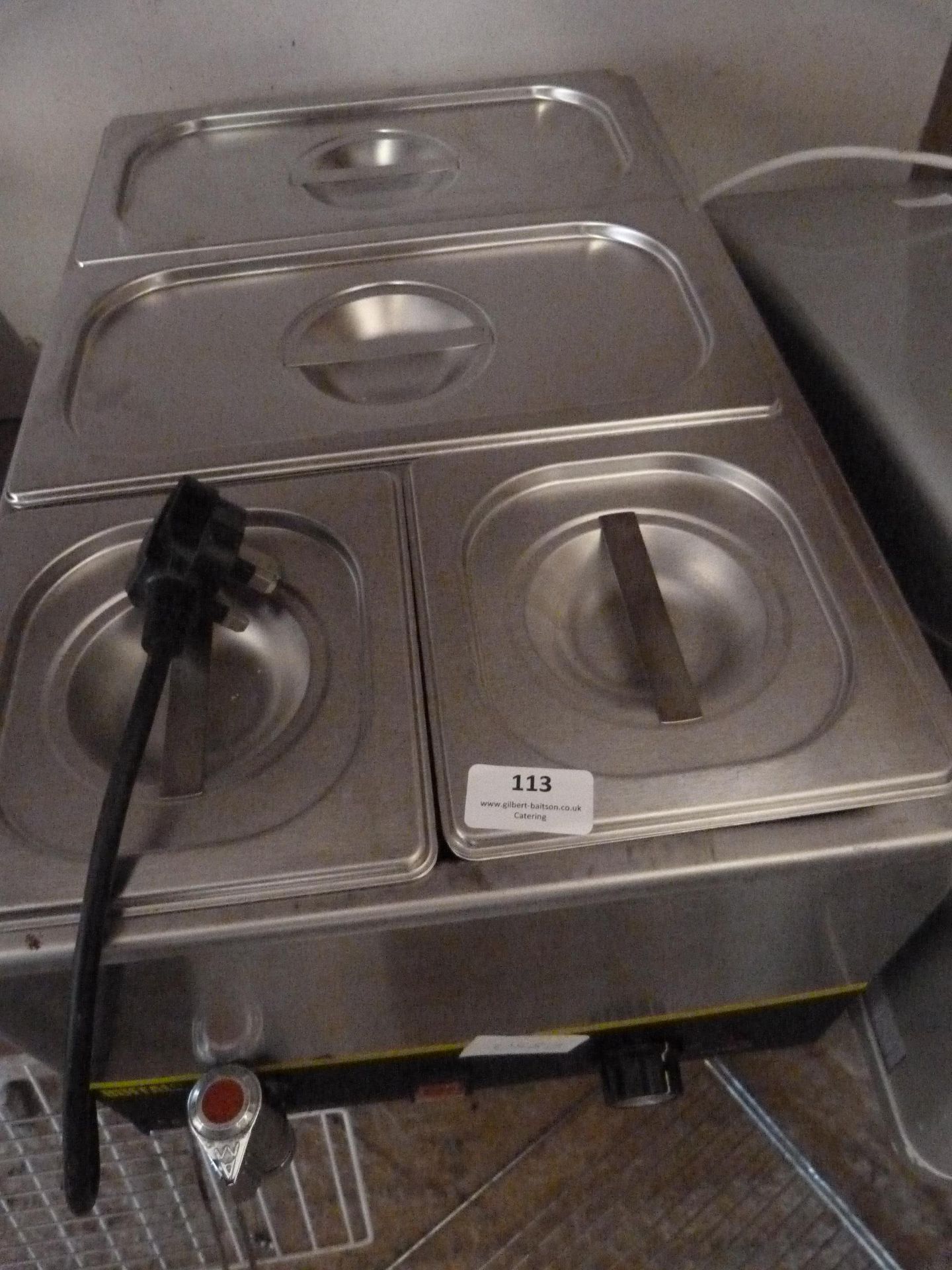 Countertop Four Pot Bain Marie