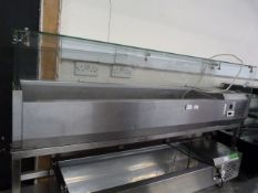 Heated Serving Unit on Stand ~1.4m Long