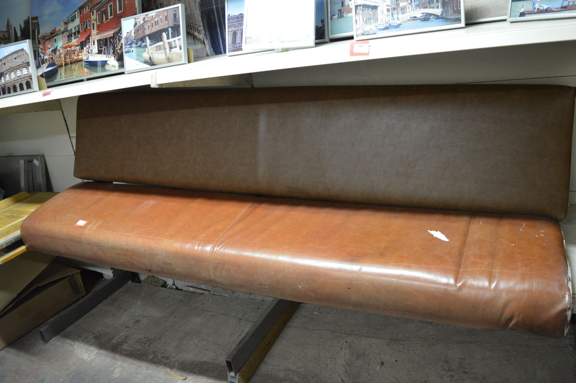 Leather Seat Base and Seat Back (loose fitting)