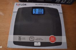 *Taylor Glass Digital Bathroom Scales