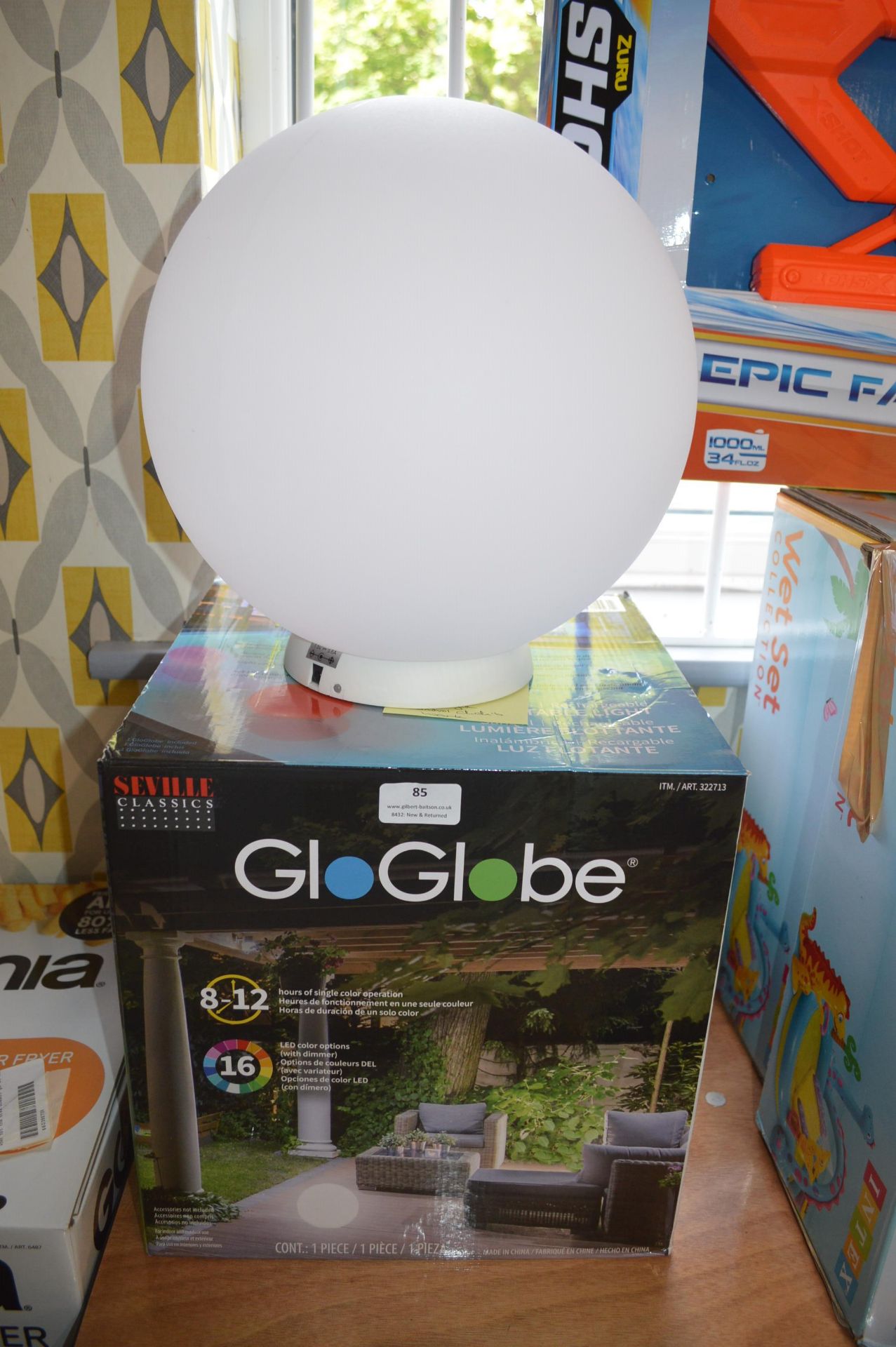 *Saville GloGlobe LED Lamp