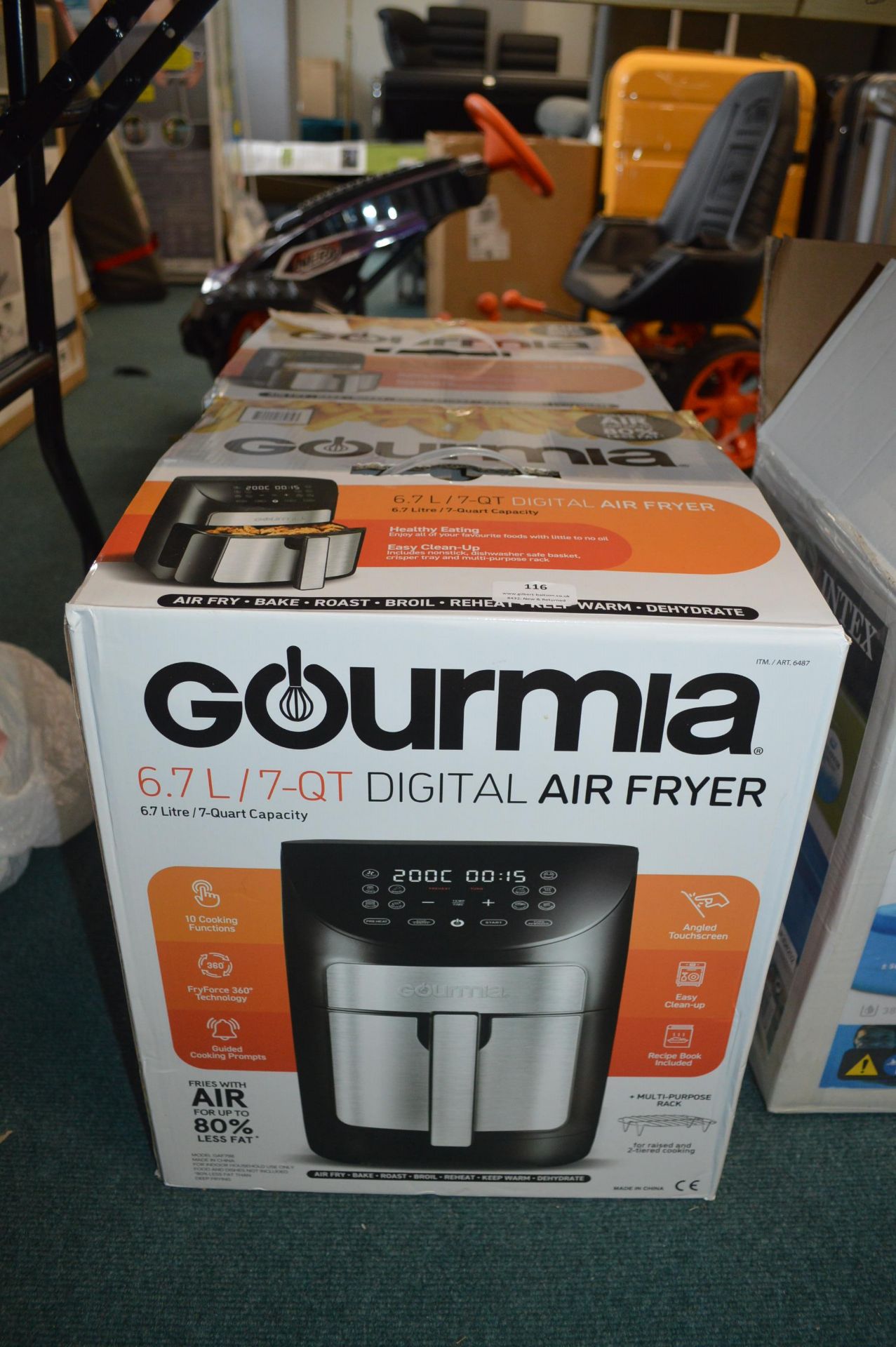 *Gourmia Digital Air Fryer