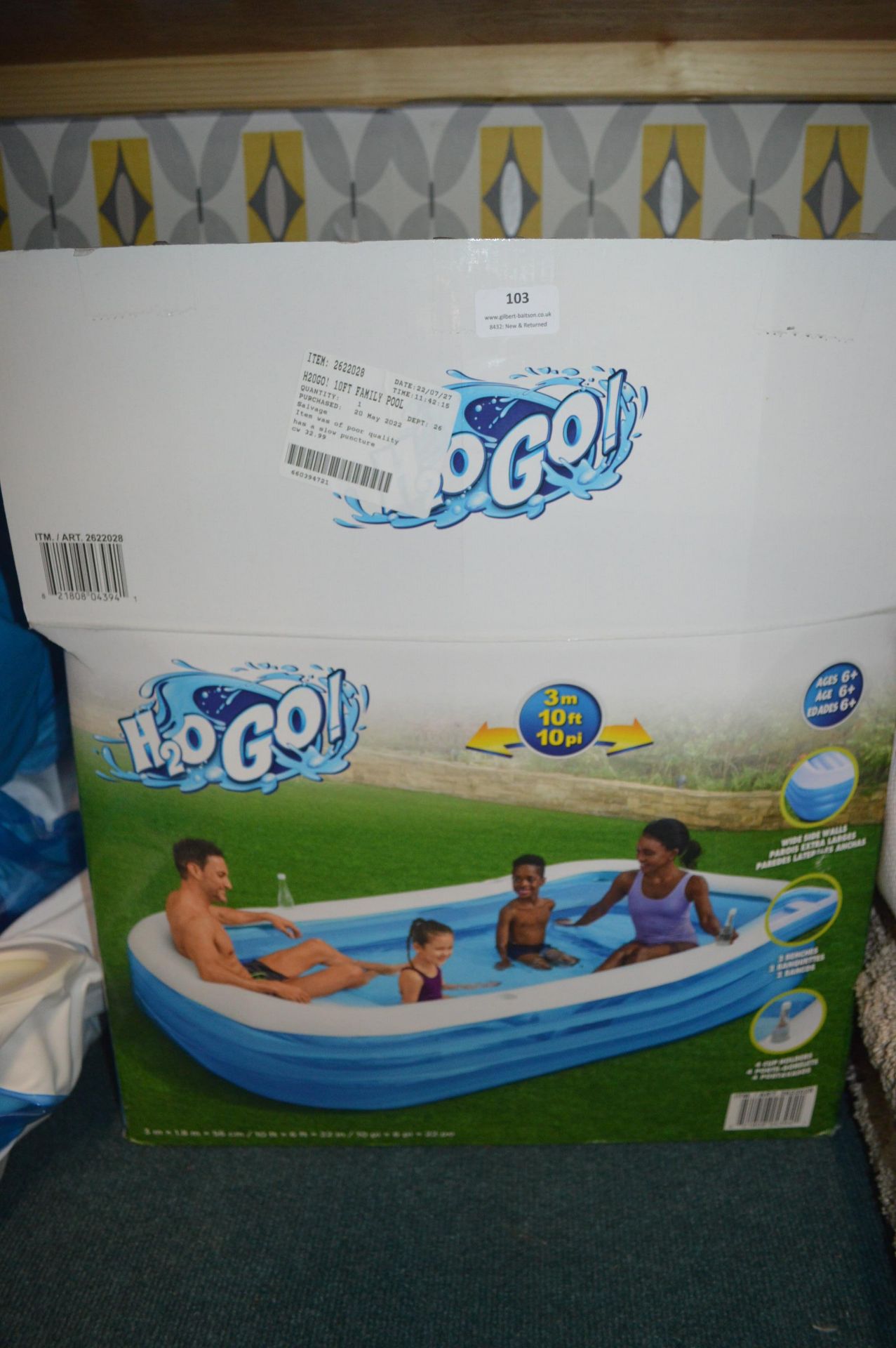 *H2O Go 3m Pool