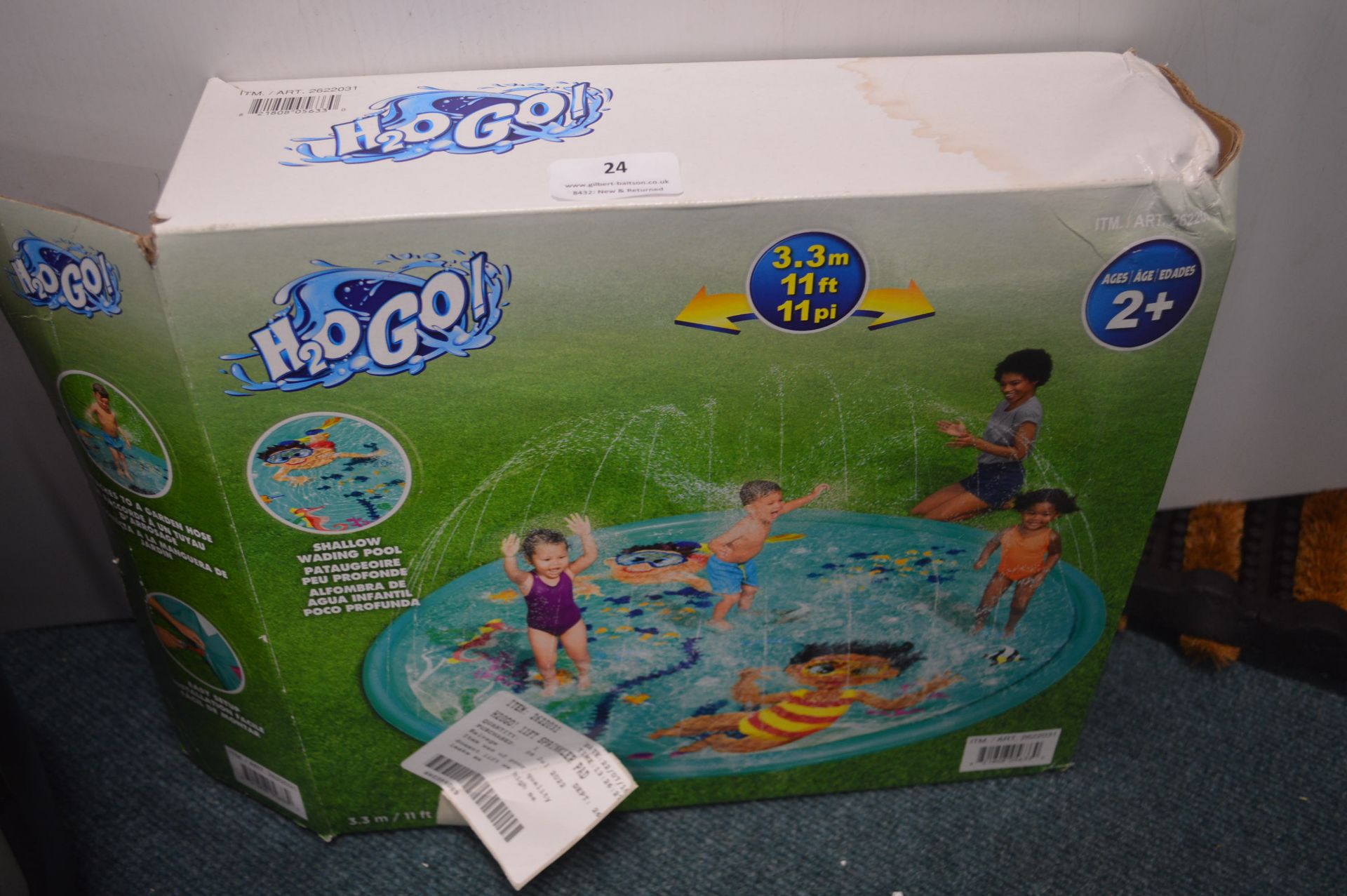 *H2Go 3.3m Shallow Wading Pool