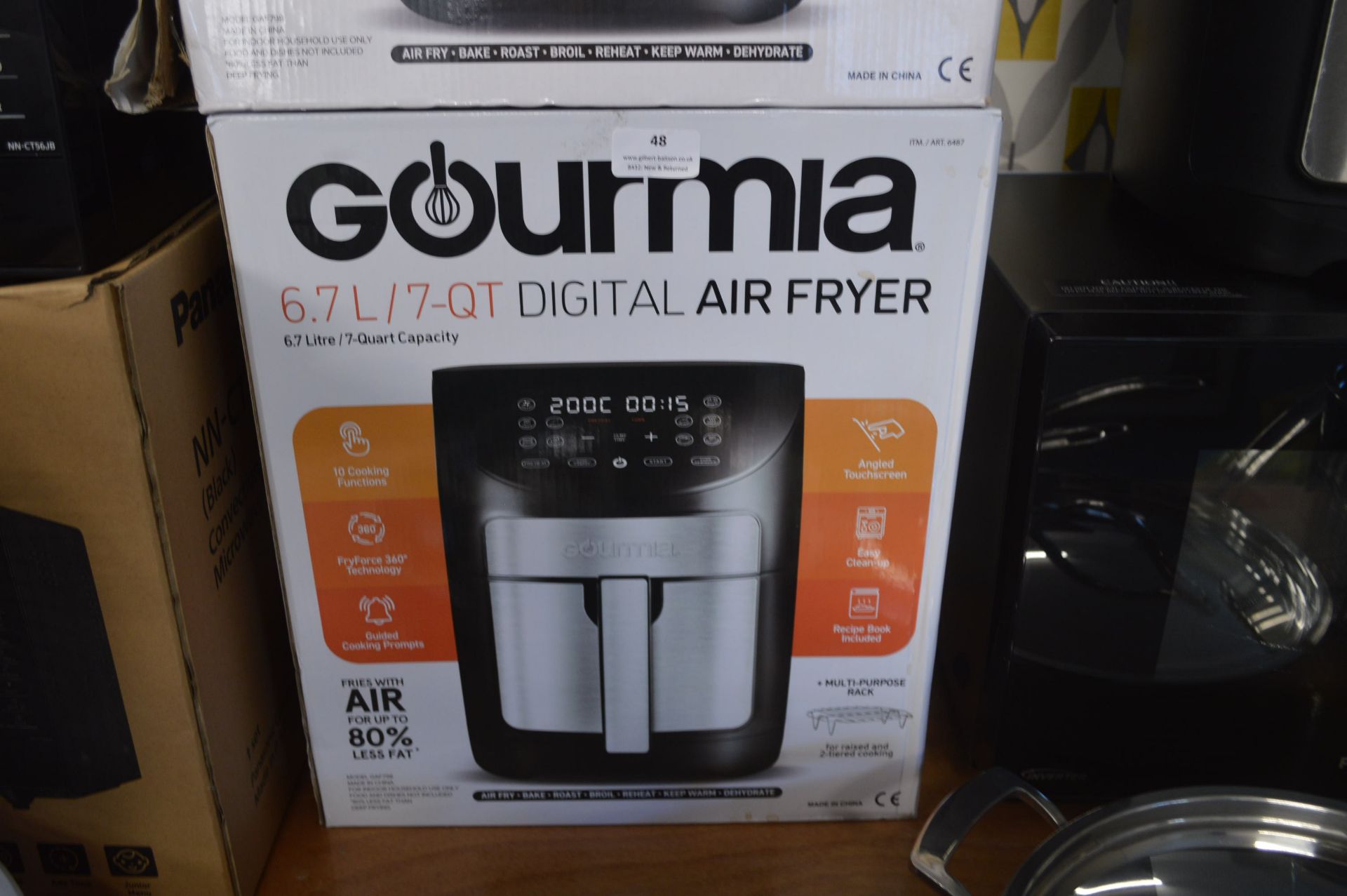 *Gourmia 6.7L Digital Air Fryer