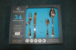 *Viners Stainless Steel Cutlery Set