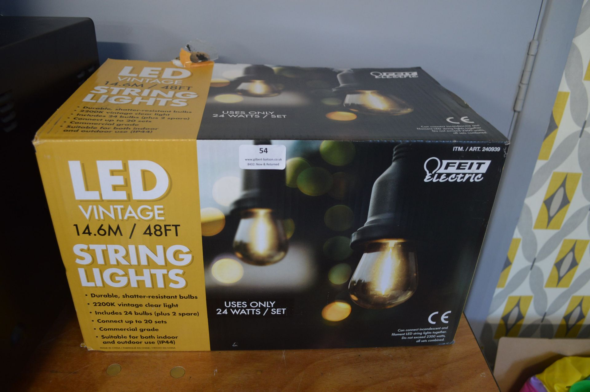 *Feit LED Vintage 14.6m Sting Lights