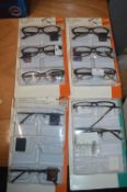 *10x Foster Grant Reading Glasses +1.25, and +1.75