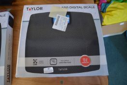 *Taylor Digital Glass Bathroom Scales