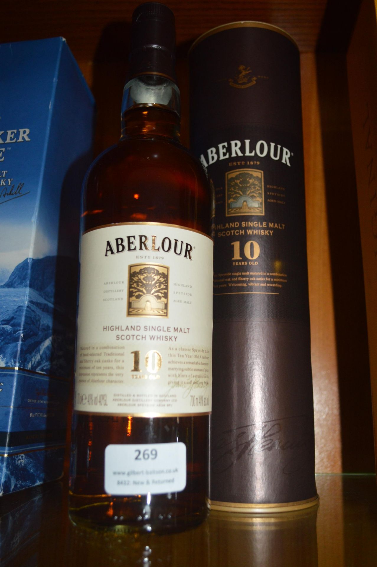 Aberlour 10 Year Old Single Malt Scotch Whisky 70c