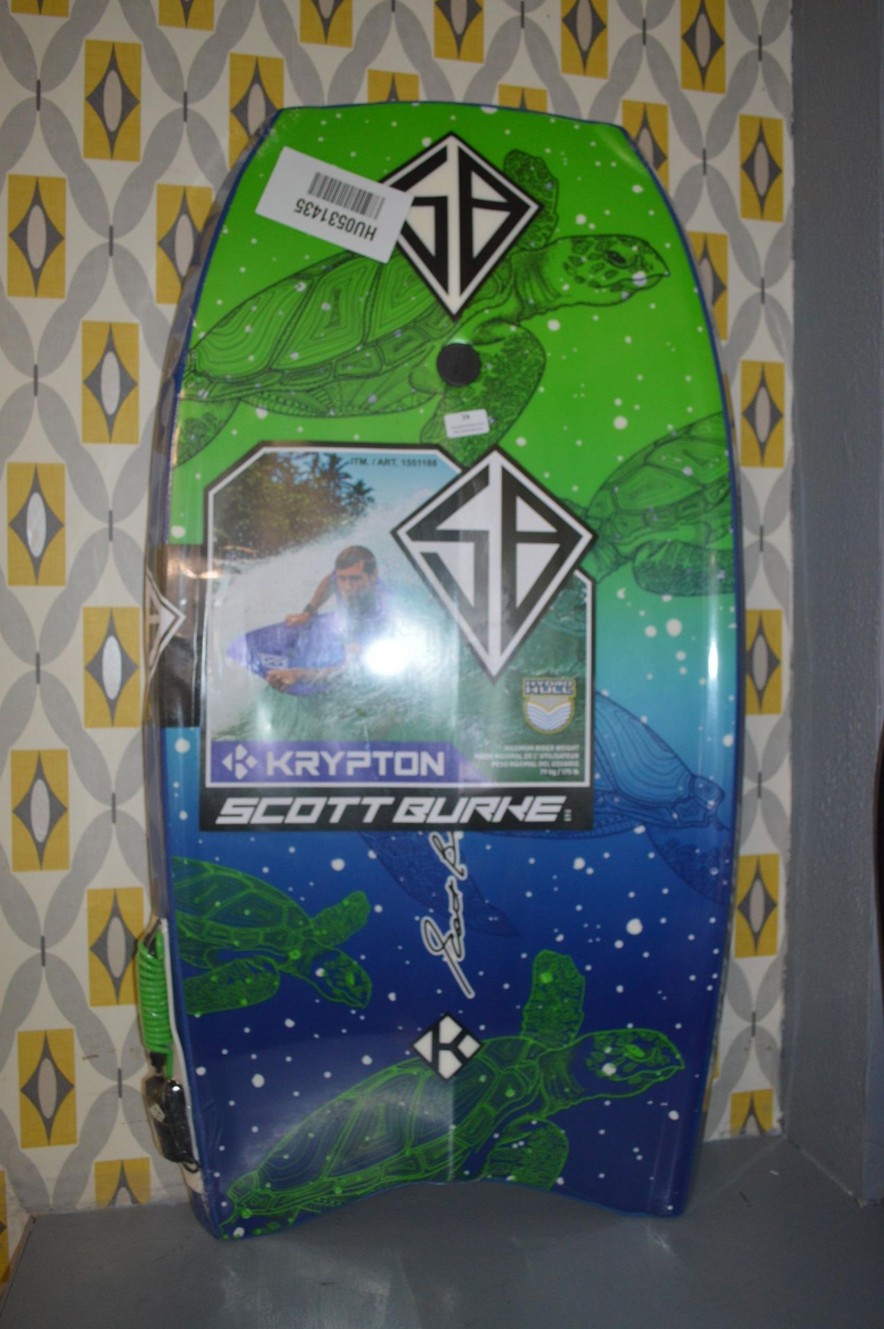 *Krypton Scott Burke Blue Bodyboard