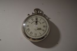 *Wall Clock in the form of a Pocket Watch