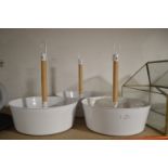 *Three Hanging Display Units