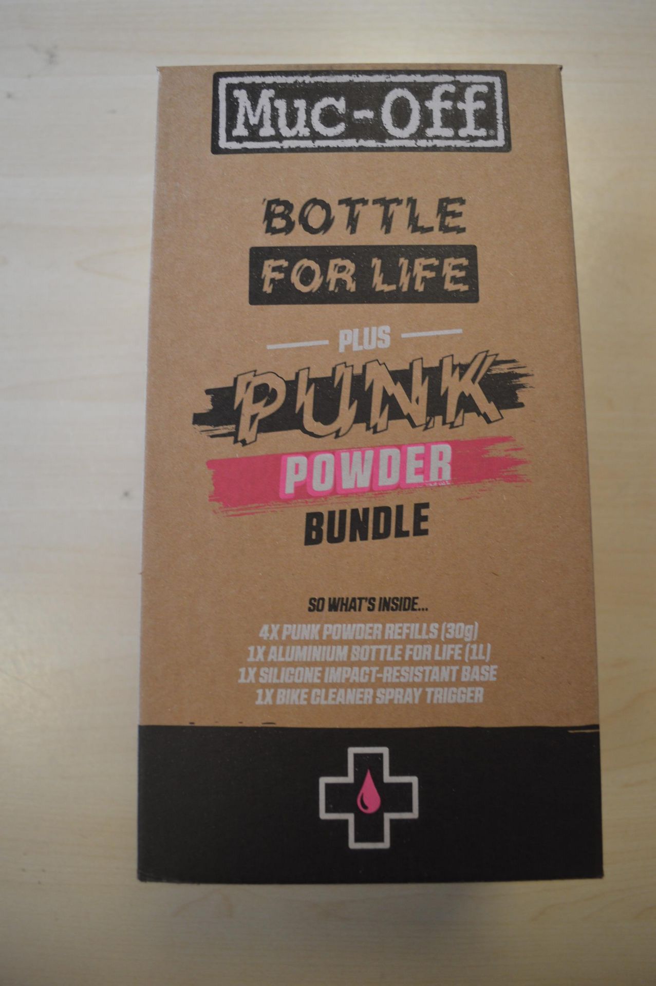 *Muc-Off Bottle for Life plus Punk Powder Bundle