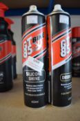 *400ml of GT85 Bike Silicone Shine and 400ml of Degreaser