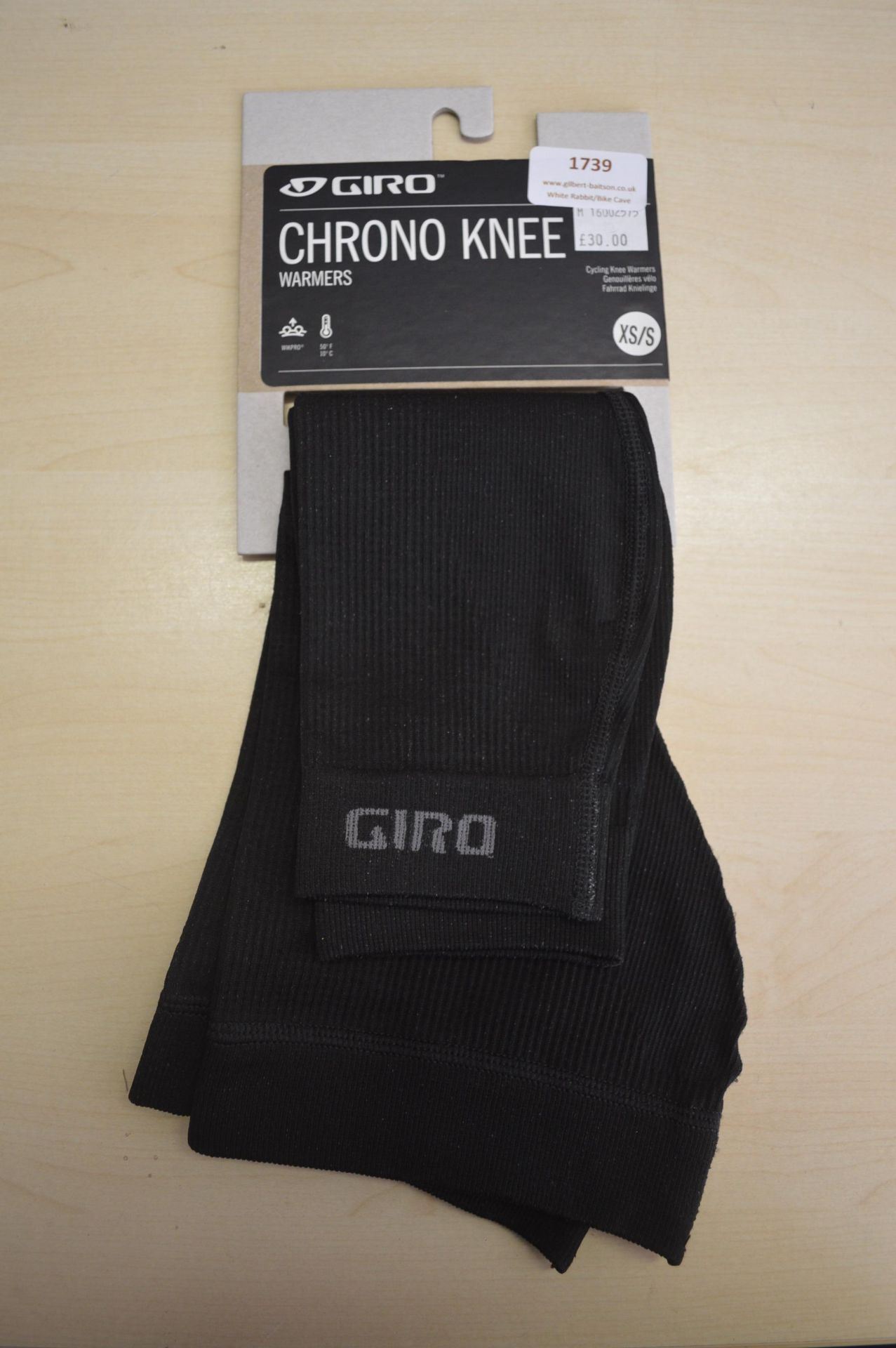 *Giro Chrono Knee Warmers Size: XS - S