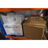 *Box of Microwavable Containers with Lids, and a B