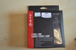 *ETC F1000 1000-lumen Front Light