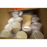 *Box of 8oz Double Walled Coffee Cups