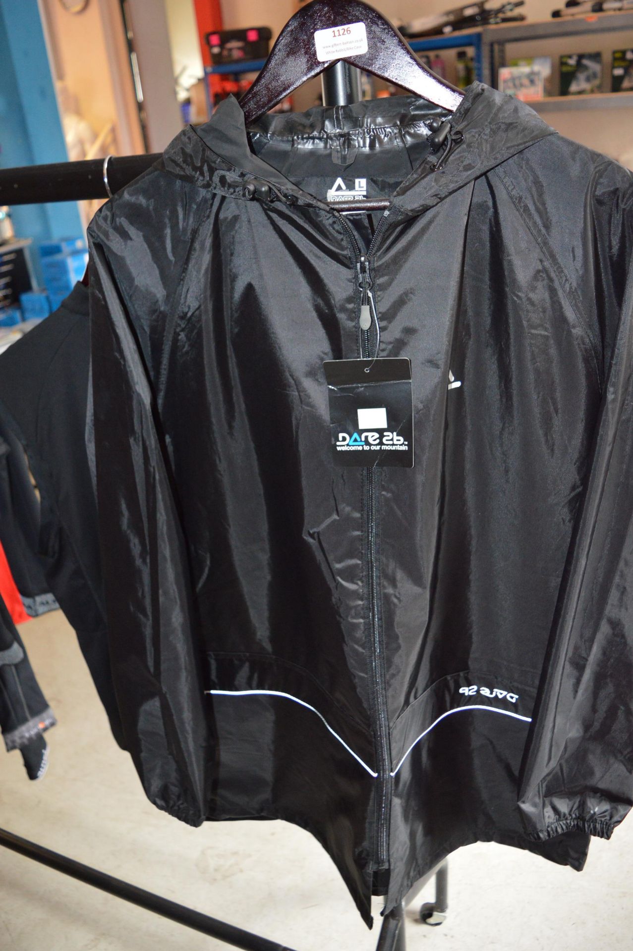 *Dare 2b Unisex Black Waterproof Jacket Size: L