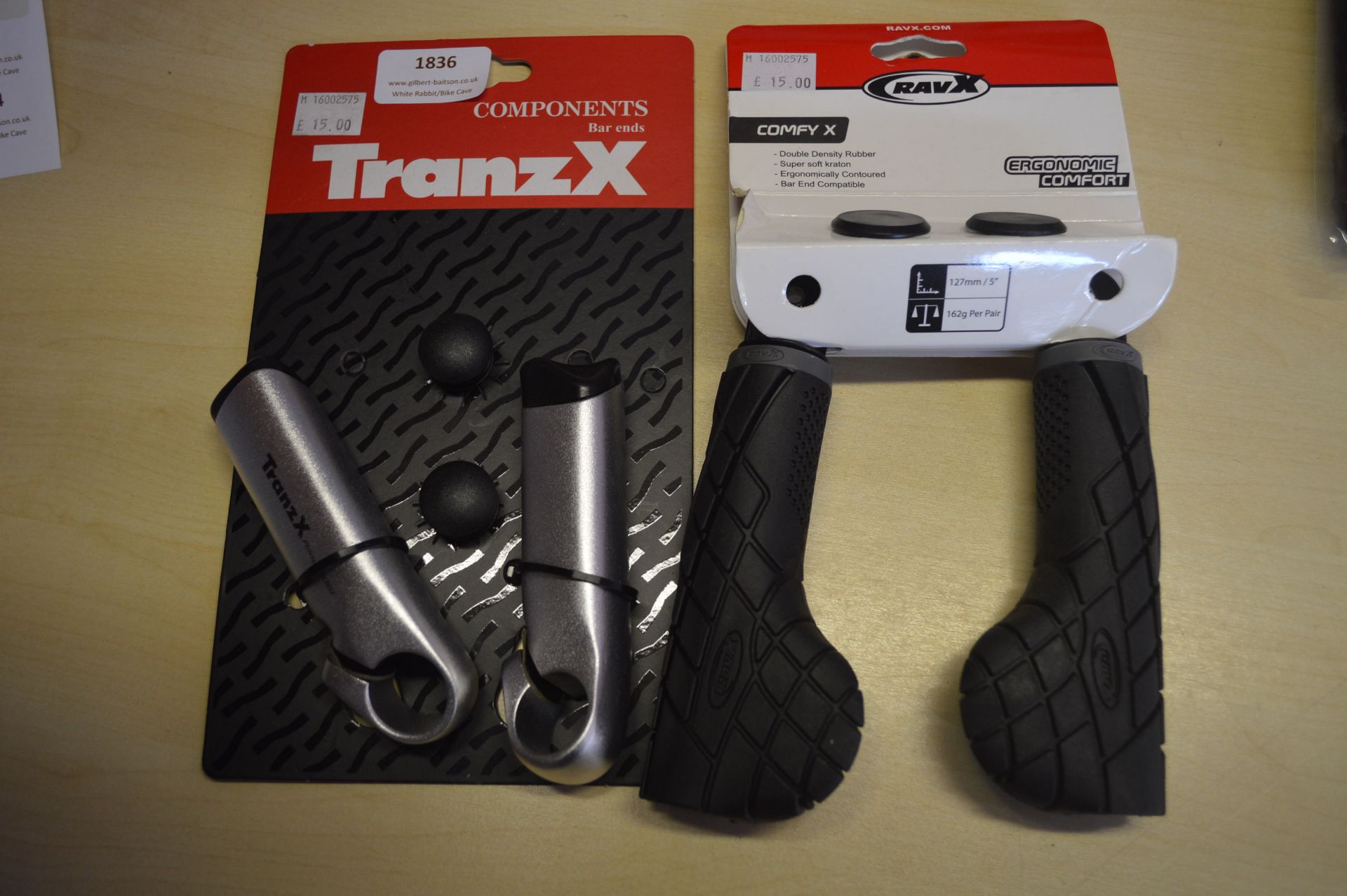 *2x Pairs of Bar Ends by TranzX and RavX
