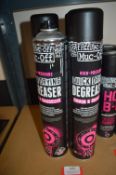 *4x 750ml of Muc-Off Quick Drying Degreaser Chain & Cassette Cleaner