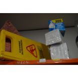 *Caution Wet Floor Sign, and Packs of Napkins & Bags