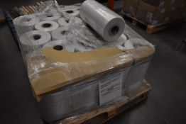 *Pallet Containing 19 Rolls of 450mm 40MU Code 13 Plastic Packaging