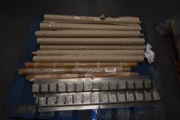 *Pallet of Stainless Steel Rollers and Other Fittings