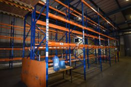 *Five Bays of High Low Racking Consisting of 6 Uprights and 30 Cross Beams