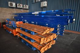 *Quantity of Pallet Racking Consisting of 20 Uprights and 110 Beams