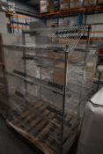 *Two Section of Metro Chrome Display Racking