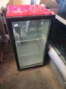 * slimline undercounter single door bottle chiller