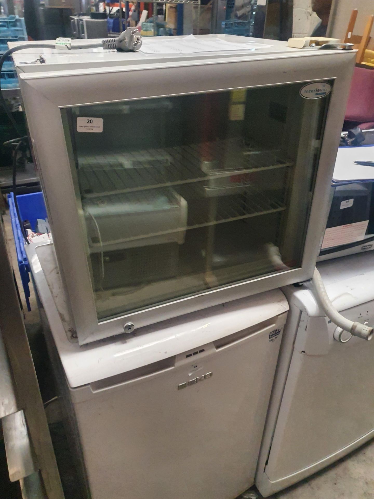 * Tefcold countertop freezer