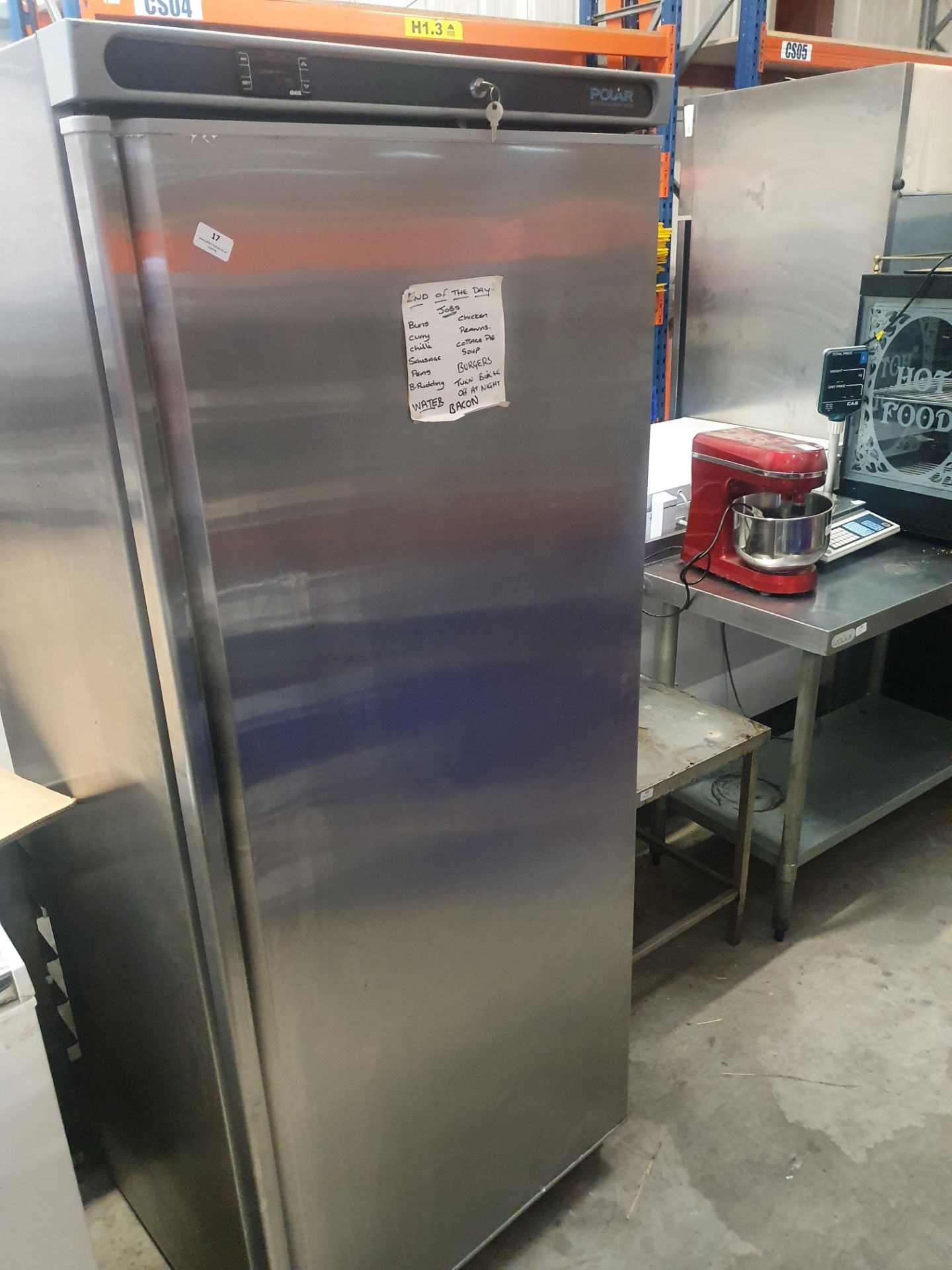 * Polar upright freezer