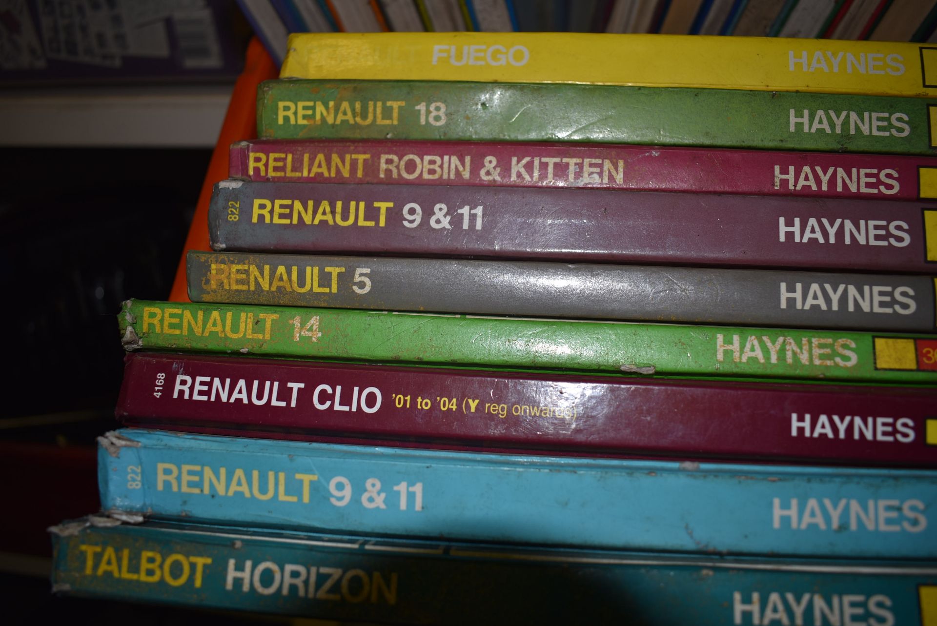 *Assortment of Haynes and Workshop Manuals; Nissan, Datsun, Peugeot, Renault, etc.