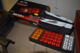 *Two Yuceplast Universal Stop Lamp, and a Commercial Rear Lamp