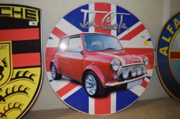 *Reproduction Mini John Cooper Sign