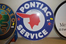 *Reproduction Pontiac Service Sign