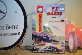 *Reproduction TT Races 1955 Sign