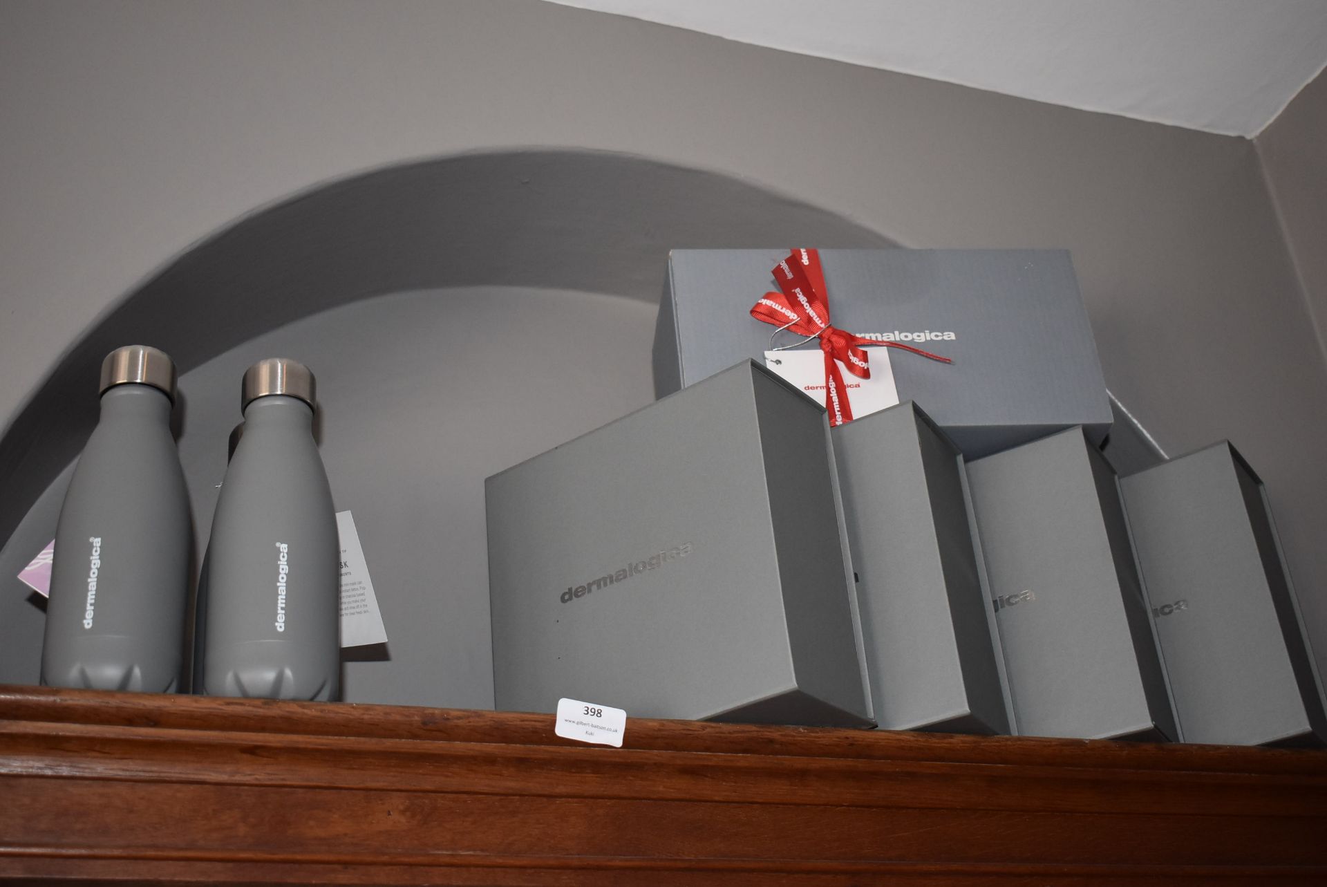 *Four Dermalogica Water Bottles of and Gift Boxes