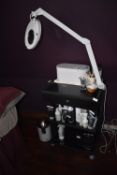 *Beauticians Trolley with Anglepoise Magnifying Lamp