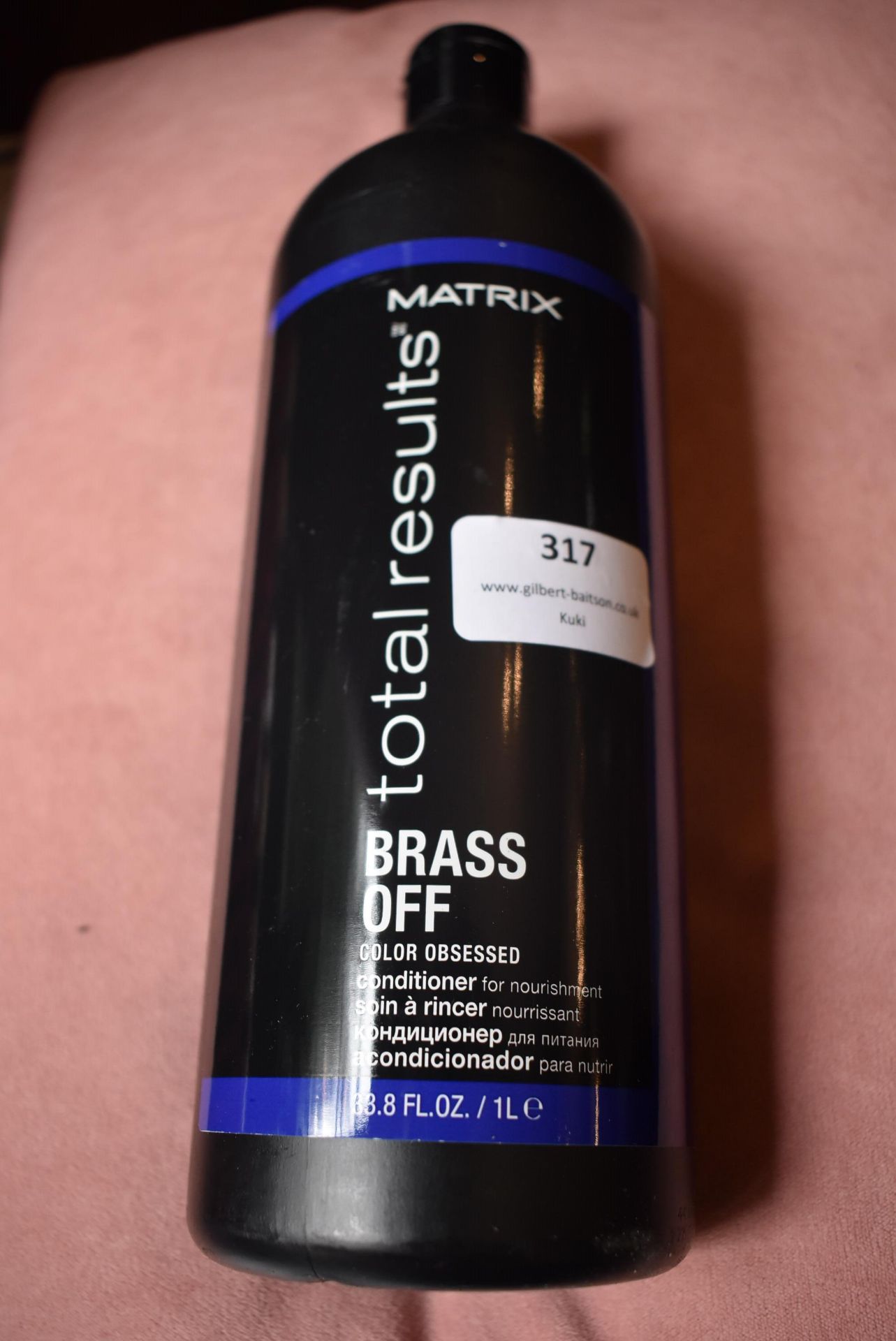 *1L of Matrix Brass Off Colour Obsessed Conditioner